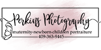 photo portrait perkins photography logo studio newborn maternity children southeast texas